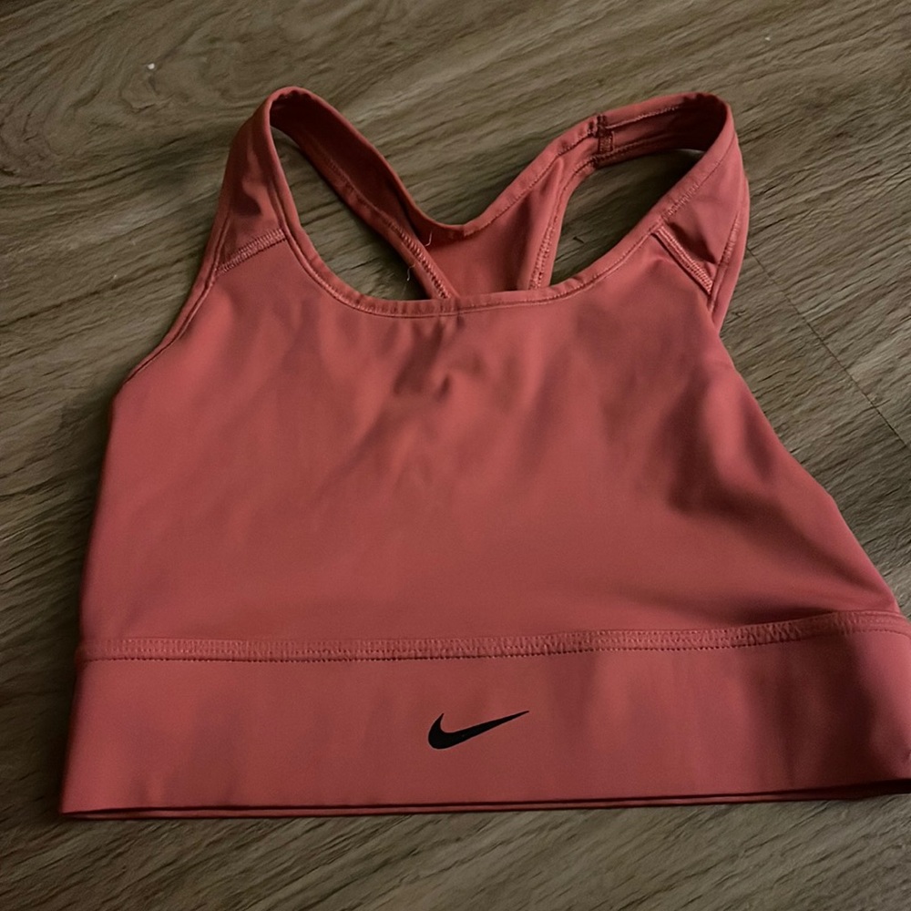 Pink Nike Sports Bra- Size M